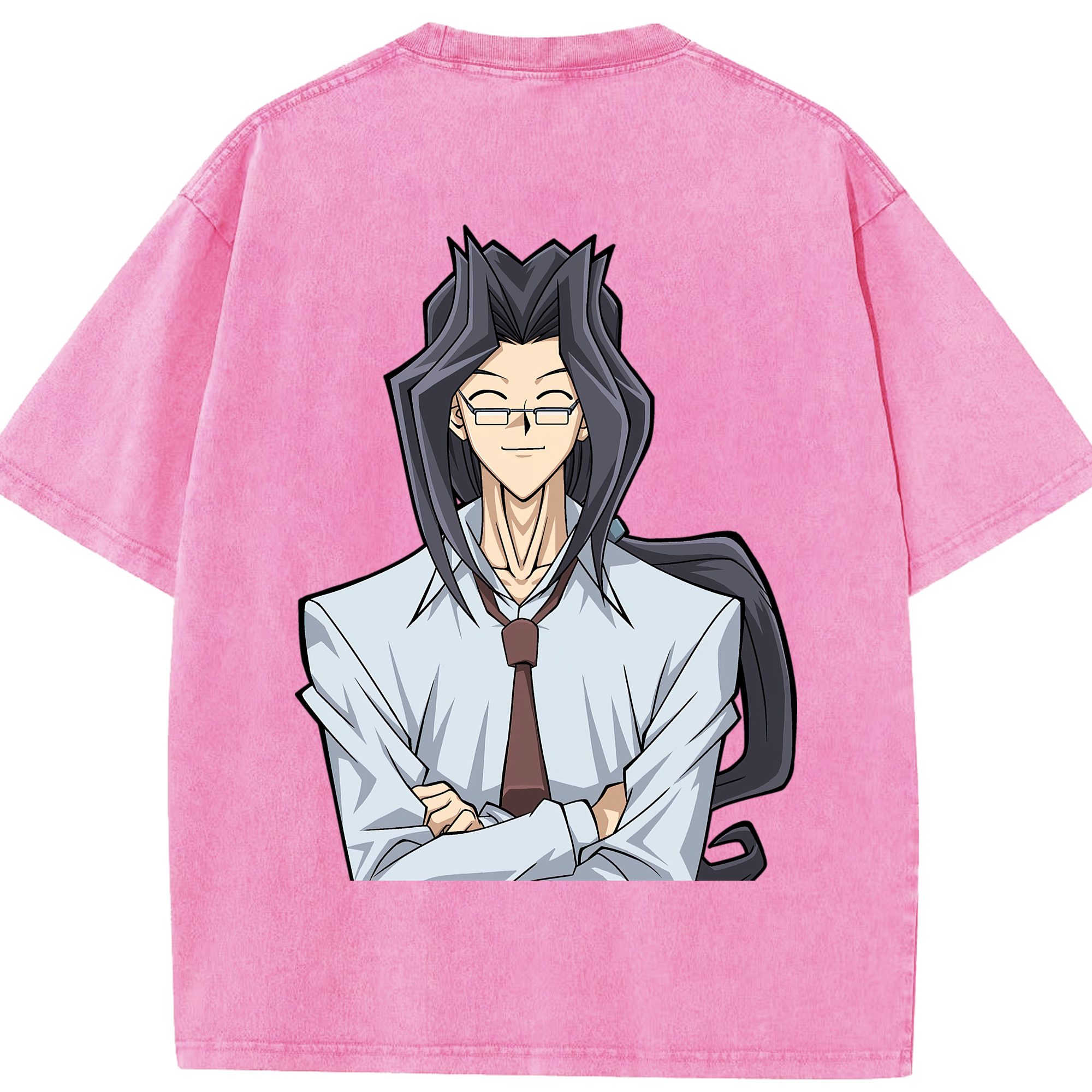 （画像用） 遊☆戯☆王 Yu-Gi-Oh! 綿100% ヴィンテージ風 半袖Tシャツ（背面プリント）